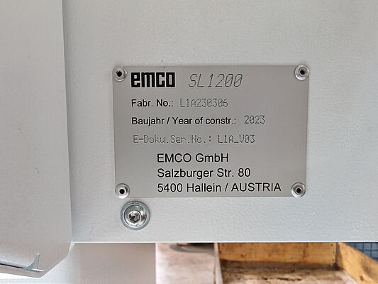 EMCO SL 1200, Bj 2023