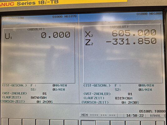 HT 665 MCplusY, Fanuc, Bj. 2013