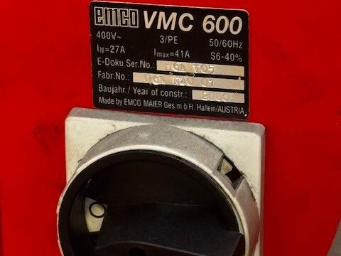 EMCO VMC 600, Bj.2000