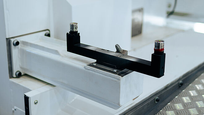 Laservoreinstellung zur Werkzeugvermessung