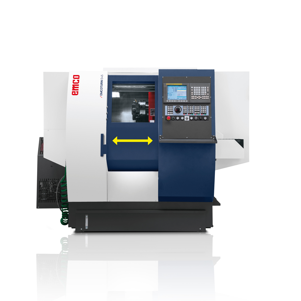 EMCOTURN E45: Compact CNC turning centre for precision: EMCO lathes and ...