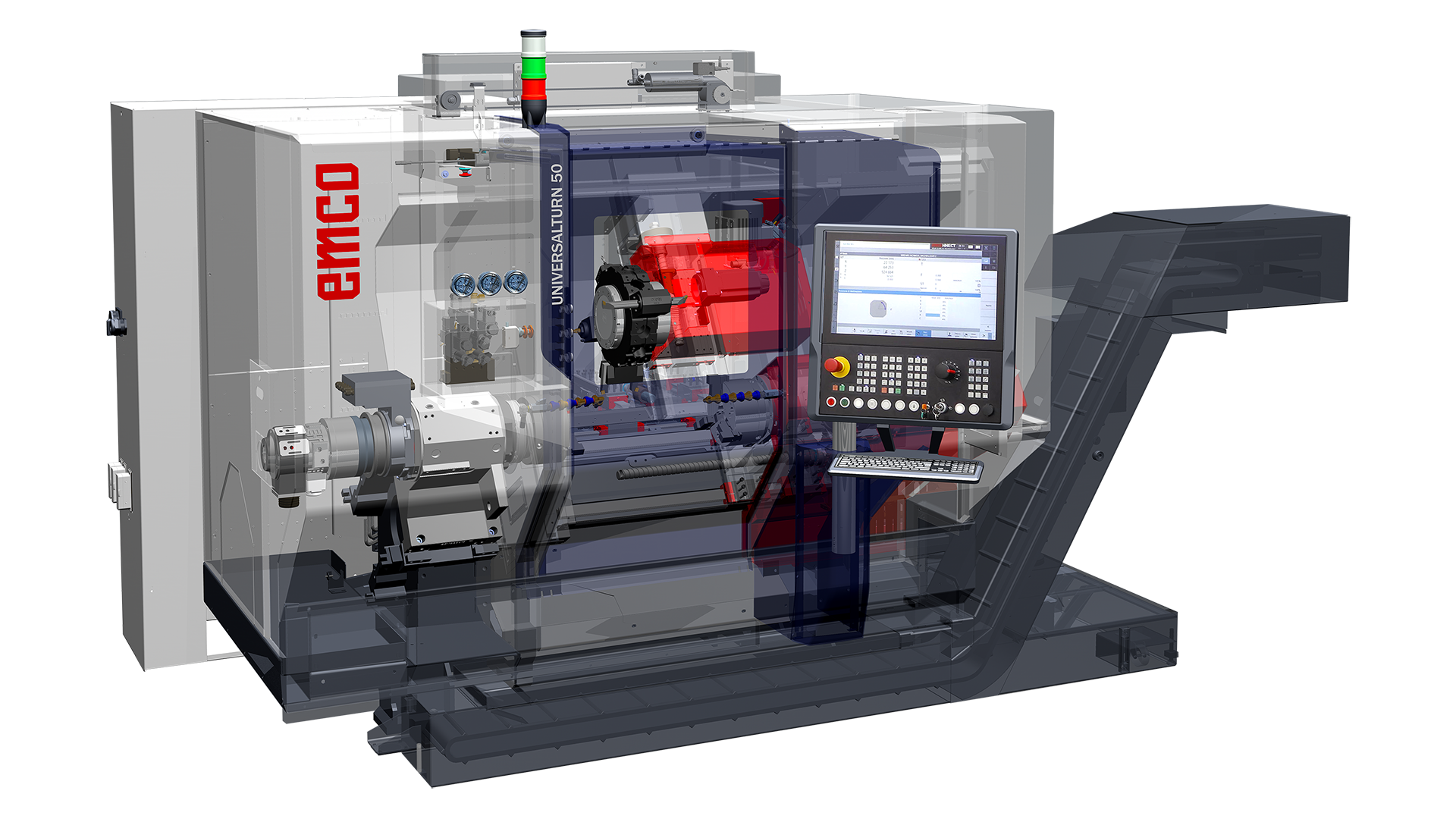 UNIVERSALTURN 50 MY con Siemens Sinumerik ONE 15“